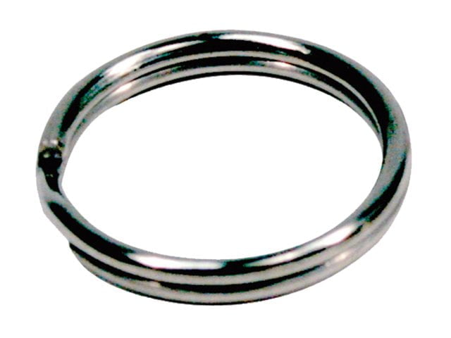 iMARC Split ring Silver 15 mm Small