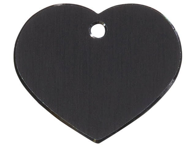iMARC Hi-Line Large Heart Black