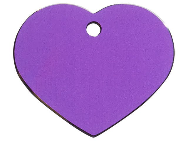 iMARC Hi-Line Large Heart Purple