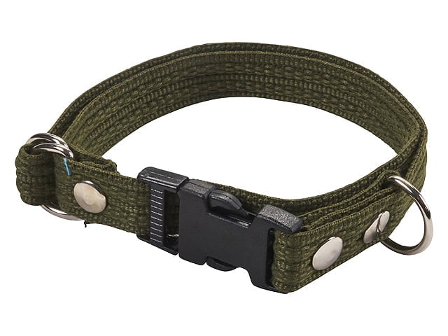 Bonnie webbing halsbånd, grøn