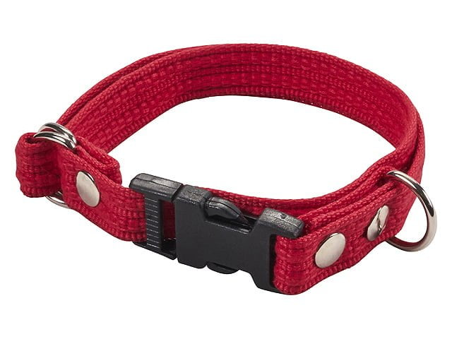 Bonnie webbing halsbånd, rød