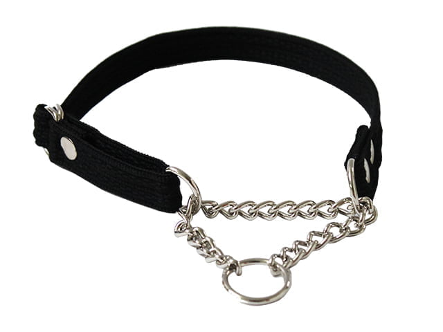 Fenriz halsbånd m kæde, sort