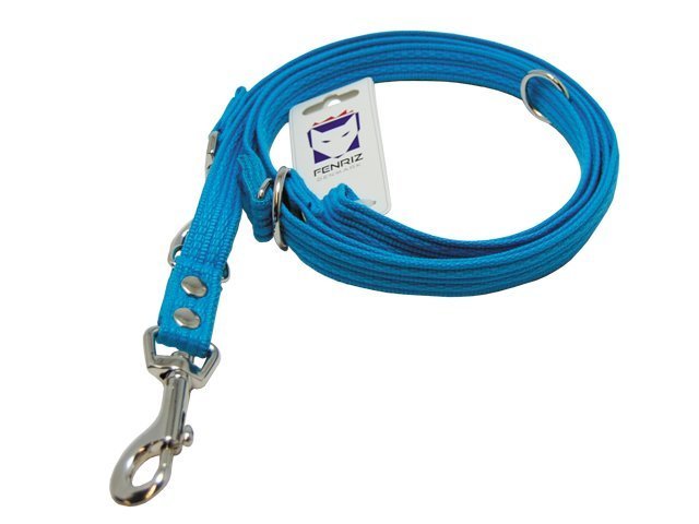 Fenriz Dressurleine, 2,2m/25mm, türkis