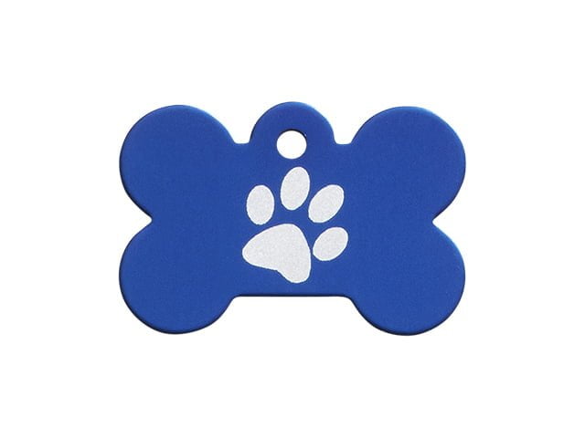 iMARC ben single paw print, blå