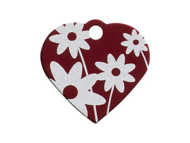 iMARC hjerte daisy flower, rød