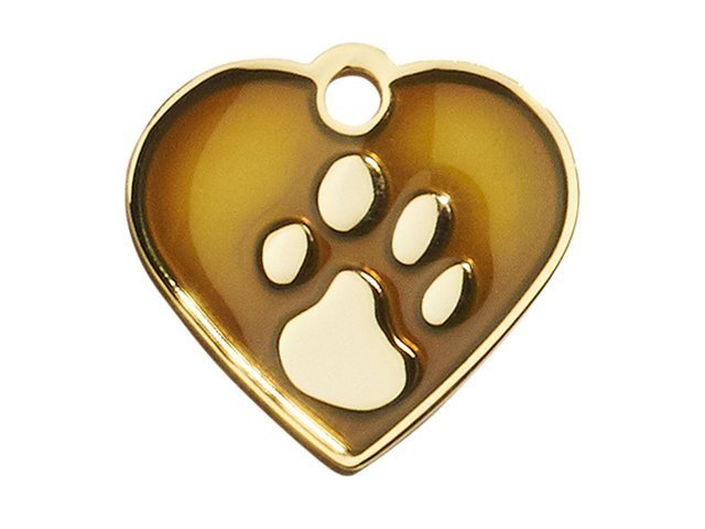 iMARC hjerte elegance brun guld