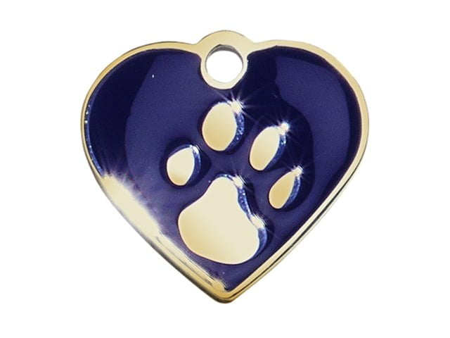 iMARC hjerte elegance blå guld