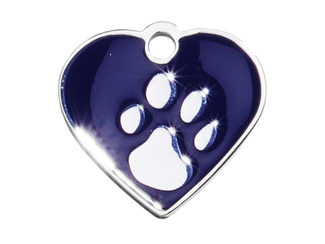 iMARC hjerte elegance blå sølv