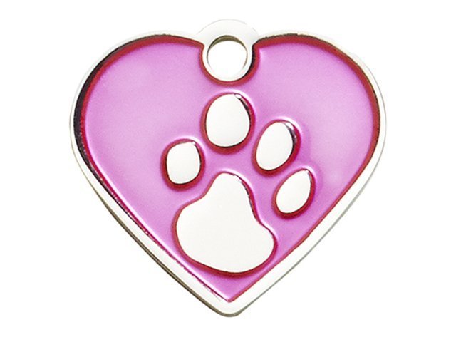 iMARC hjerte elegance, pink sølv