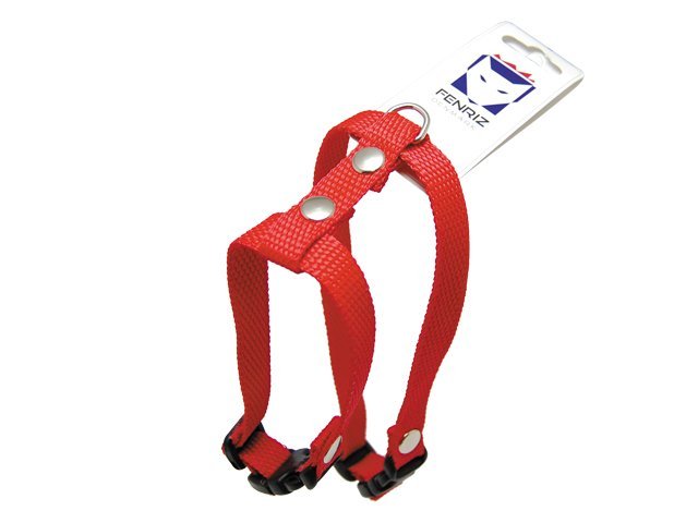 Fenriz kattesele, 30-60cm/1,5cm, rød