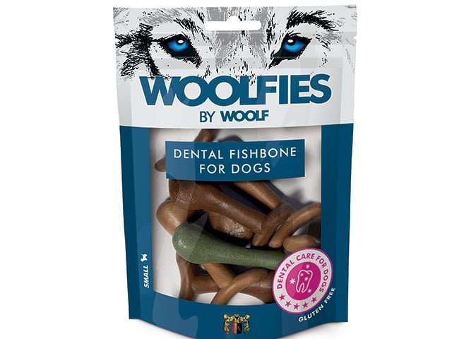 Woolfies Dental Fishbone Small 200g