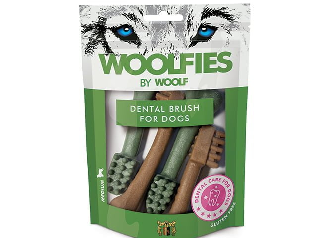 Woolfies Dental Brush Medium, 200g