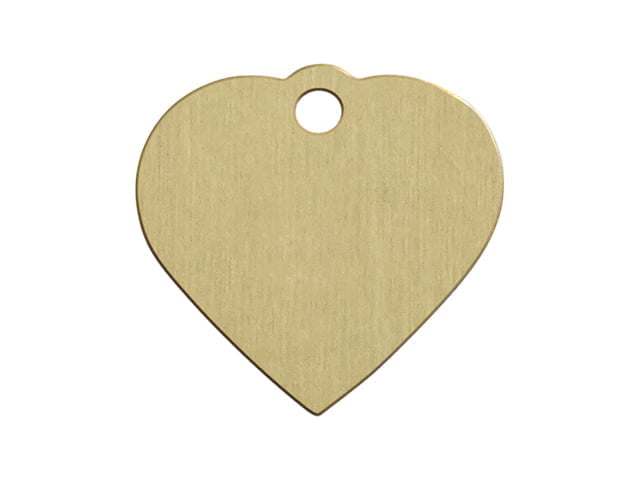 iMARC hjerte messing