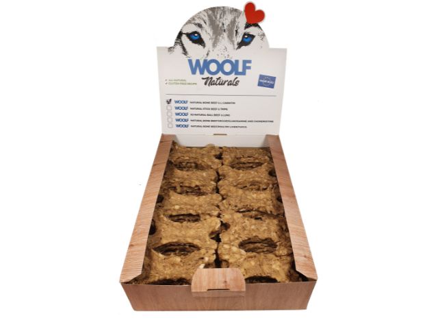 Woolf Natural Bone Beef & L-Carnitin, 30stk.