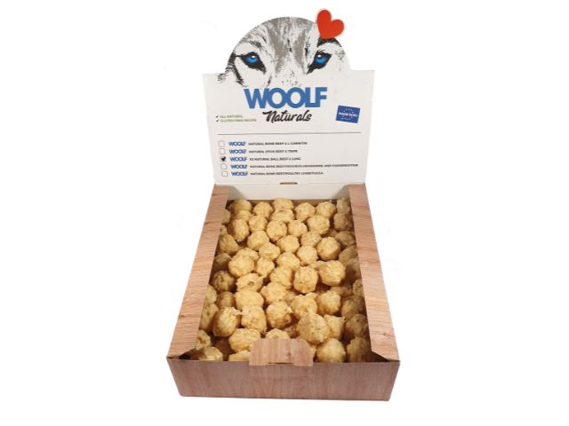 Woolf Natural XS Ball Beef & Lung, 900g