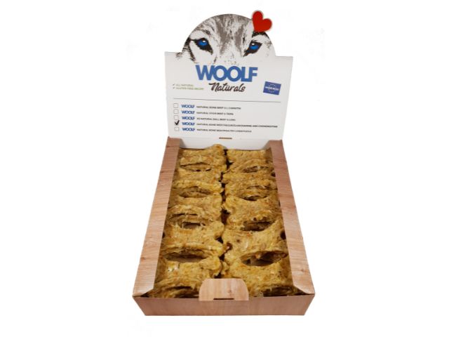 Woolf Natural Bone Beef/Veggie/Glukosamin, 30stk.