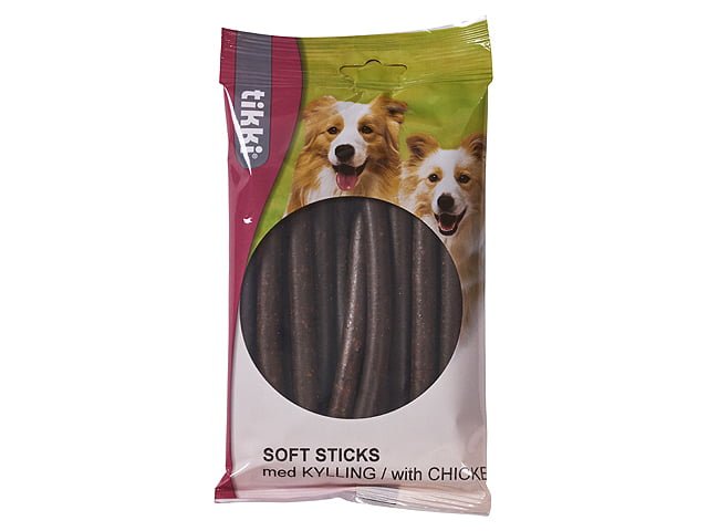 Tikki Bløde Tyggeruller med kylling, 200g