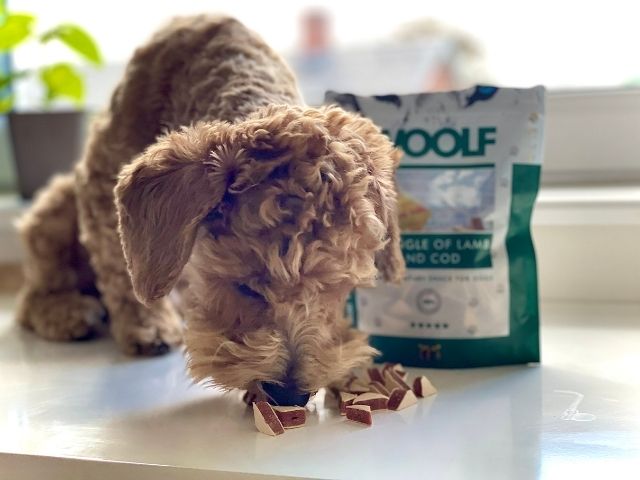 Woolf Lamb & Cod Triangle 100g