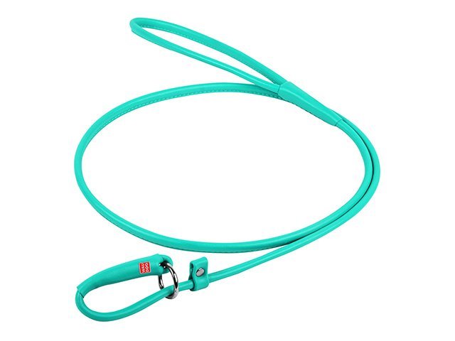 Waudog rundsyet læder udstillingsline, 135cm/6mm, mint