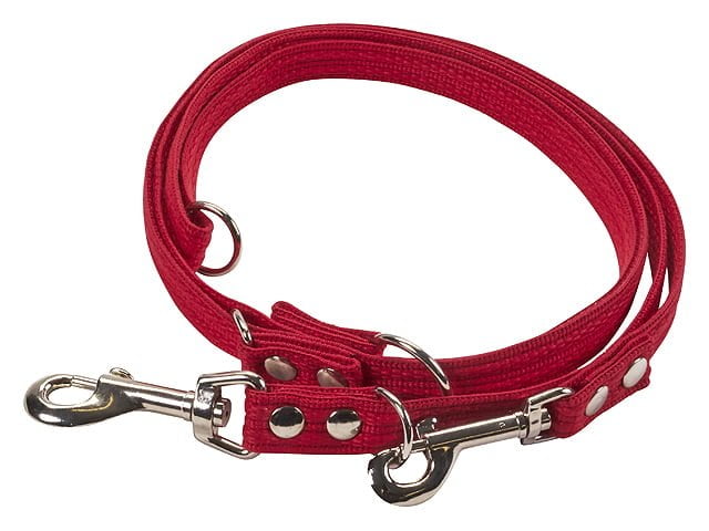 Bonnie webbing dressurline, rød