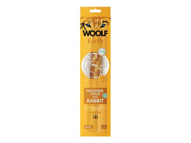 Woolf Earth Noohide sticks rabbit XL, 1pc.