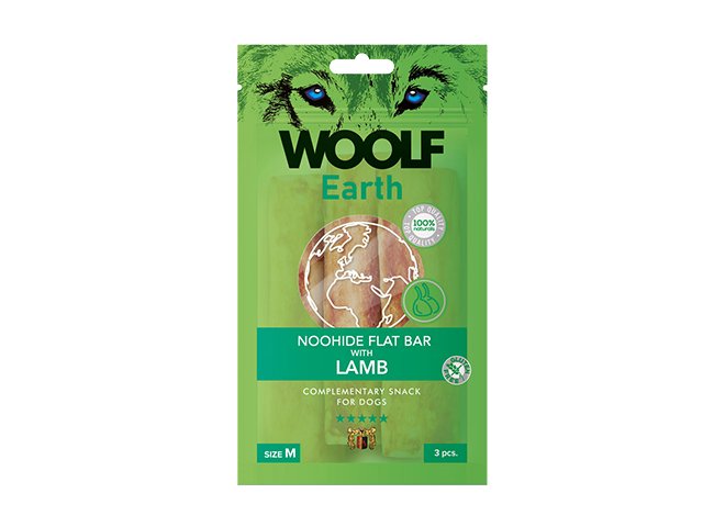 Woolf Earth Noohide sticks lamb S, 10pcs.