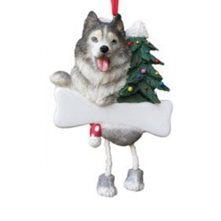 Christmas Dangling, Siberian Husky