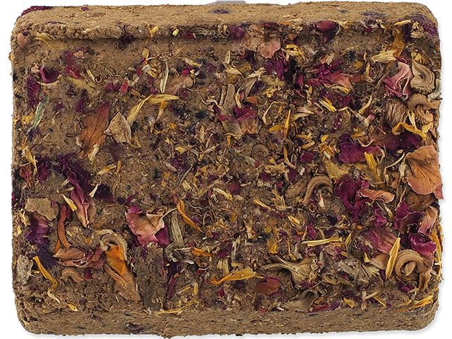 Nature Land NIBBLE mineral sten med blomster, 100g