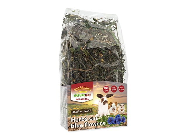 Nature Land BOTANICAL urter med blå blomster, 125g
