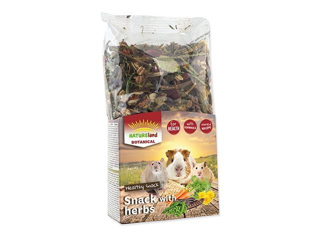 Nature Land BOTANICAL snack med urter, 150g