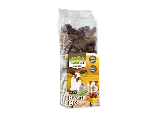 Nature Land BRUNCH kornfri hjerte mix, 150g
