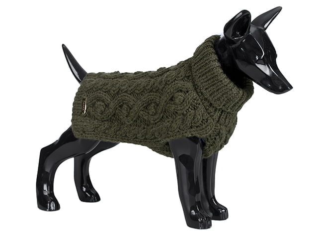 Paikka knit sweater, green, 25