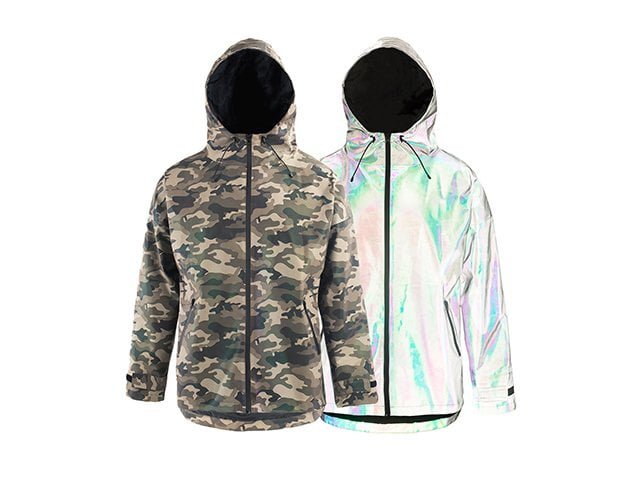 Paikka Human Visibility regnfrakke, camo, unisex