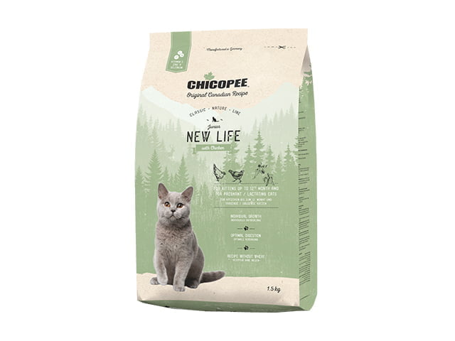 Chicopee CNL Cat Junior New Life kylling, 1,5kg
