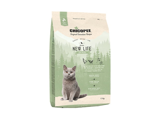 Chicopee CNL Cat Junior New Life kylling, 1,5kg