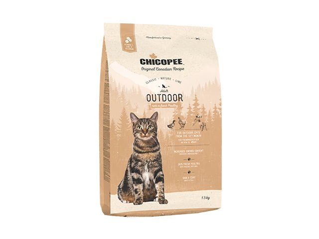 Chicopee CNL Cat Adult Outdoor Fjerkræ, 1,5kg
