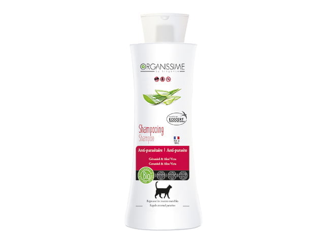 Organissime Ecocert Bio Cat Antiparasite shampoo, 250ml