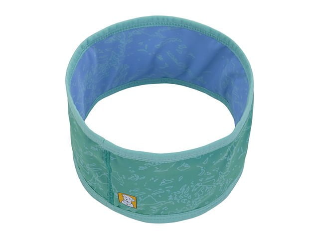 Ruffwear Swamp Cooler Neck Gaiter, Aurora Teal/Heliotrope Purple