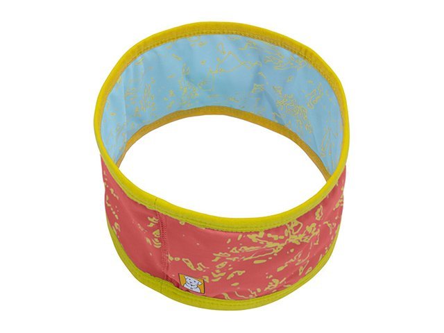 Ruffwear Swamp Cooler Neck Gaiter, Salmon Pink/Blue Mist