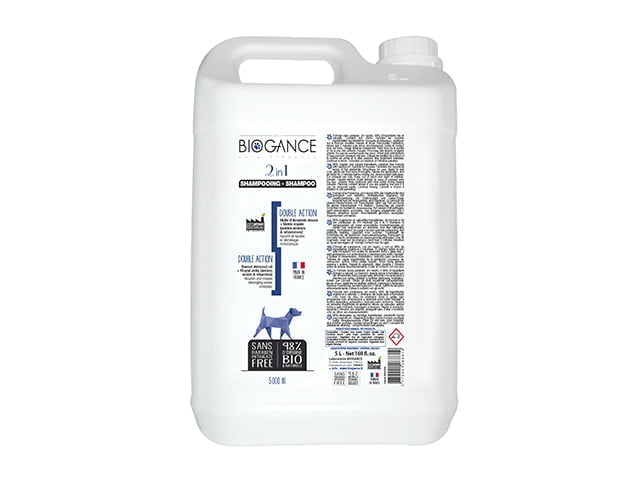 Biogance Dog 2 in 1 shampoo, 5L