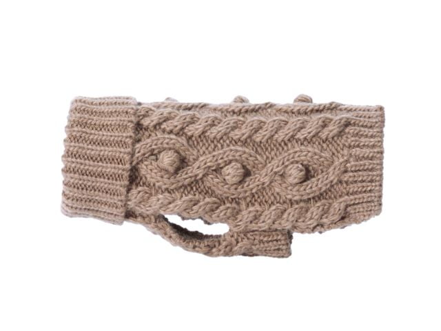 Paikka striktrøje, taupe