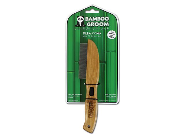 Bamboo Groom tættekam med 77 roterende tænder