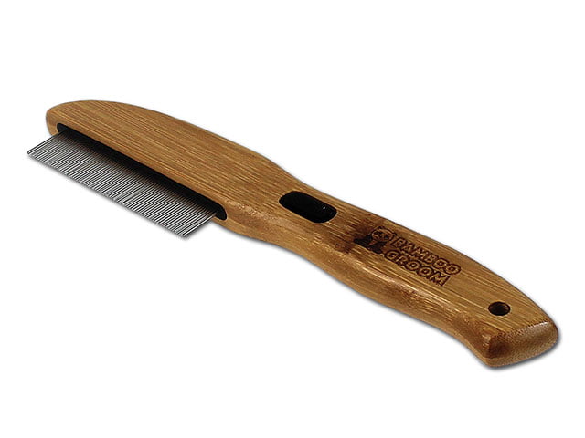 Bamboo Groom tættekam med 77 roterende tænder