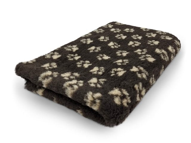 Vet Bed non-slip, 75x100cm, 22mm, brun m poter