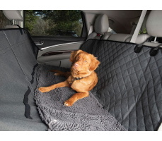 Dirty Dog 3-i-1 Sædeovertræk, 136x148cm, Cool Grey