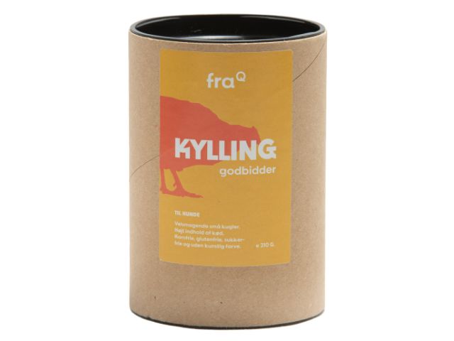 fraQ Godbidder med Kylling, 210g