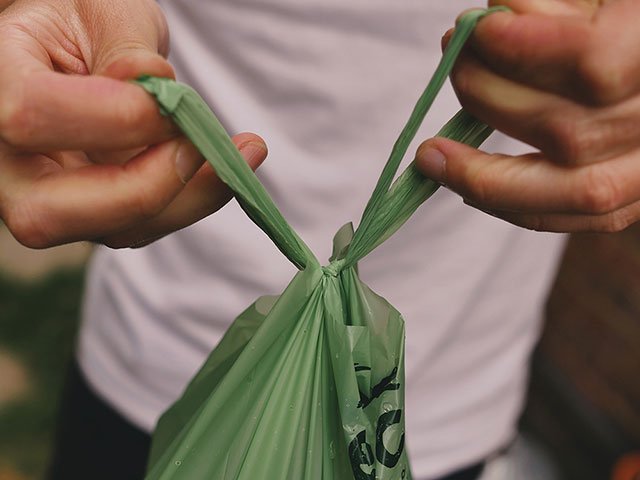 Beco Recycled høm høm poser med håndtag, 120stk.