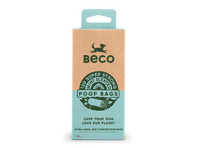 Beco Recycled Høm høm poser med duft, 120stk