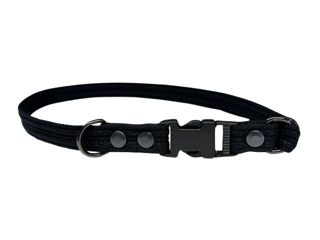 Fenriz collar, 35-60cm/20mm black, black