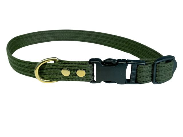 Fenriz halsbånd, grøn, messing